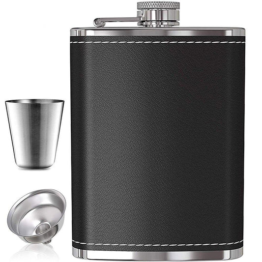 8oz Portable Stainless Steel Hip Flask