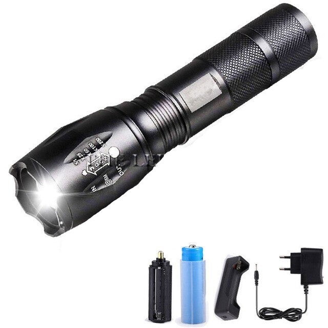 Led Tactical Laser Flashlight Ultra Bright Light