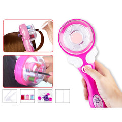 Wireless Kids Hair Curler Electronic Automatic Childrens Hair Curler Braiding Machine