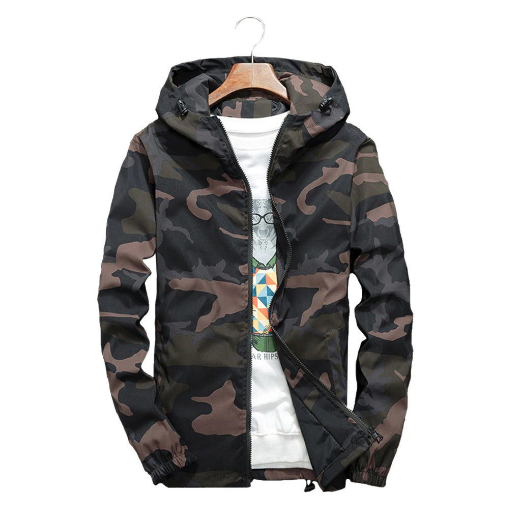 Camouflaged Tactical Hoodie