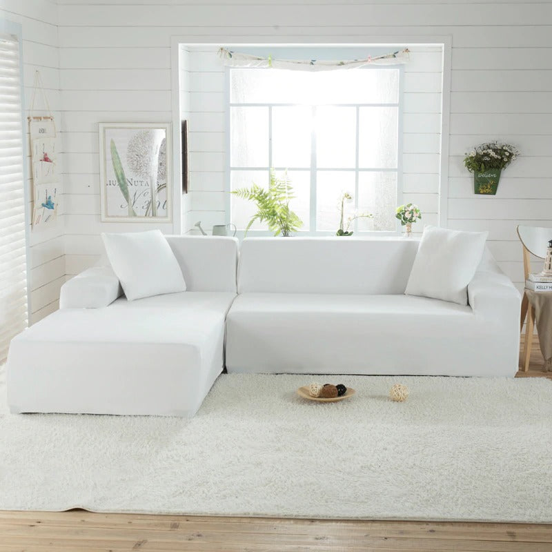 Solid Stretchable Sofa Covers differen sizes and colors