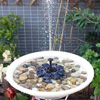 Solar-Powered Easy Bird Fountain Kit - Balma Home