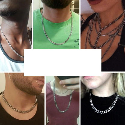 Cuban Type Mens Curb Chain