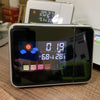 Image of LCD Clocks Projection Digital Alarm Clock with  Weather Snooze Alarm Desk Clock Digital Tabl Clock