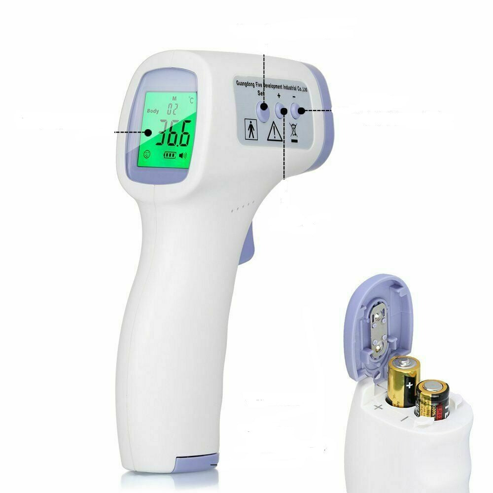 Medical NON-CONTACT Body Forehead IR Infrared Laser Digital Thermometer Accurate