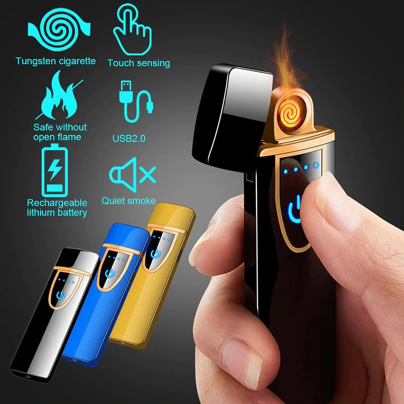 Flameless Rechargeable Cigarette Lighter USB Rechargeable Lighter