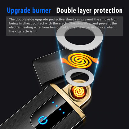 Flameless Rechargeable Cigarette Lighter USB Rechargeable Lighter