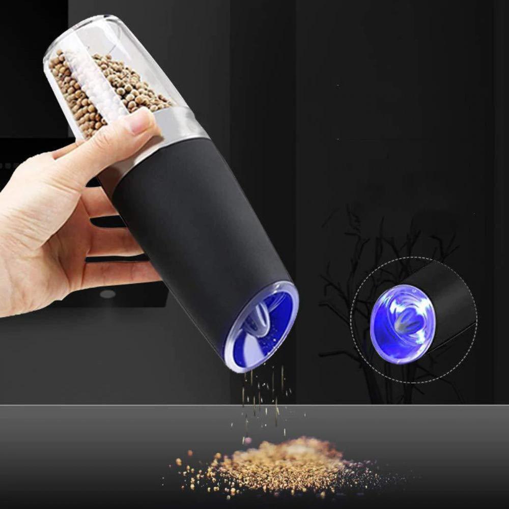 Electric Sand and Pepper Grinders with Stand Base
