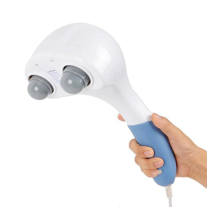 Electric Handheld Vibrating Massager Double Head Hammer