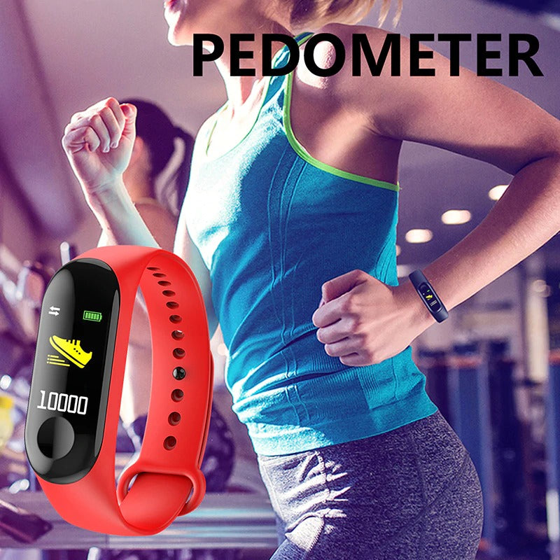 Women Fitness Smart Watch Bracelet Pedometer Heart Rate