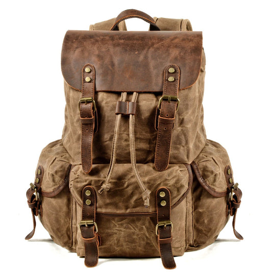 Hinton Crazy Horse Leather Backpack