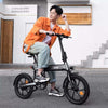 Image of 16" Folding Electric Bike Urban Tire E Bike Removable Battery Bike Electric