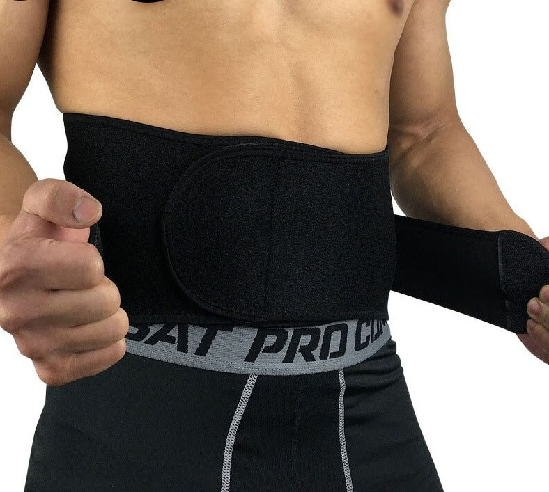 Lower Back Support Belt Adjustable Lumbar Back Brace Support