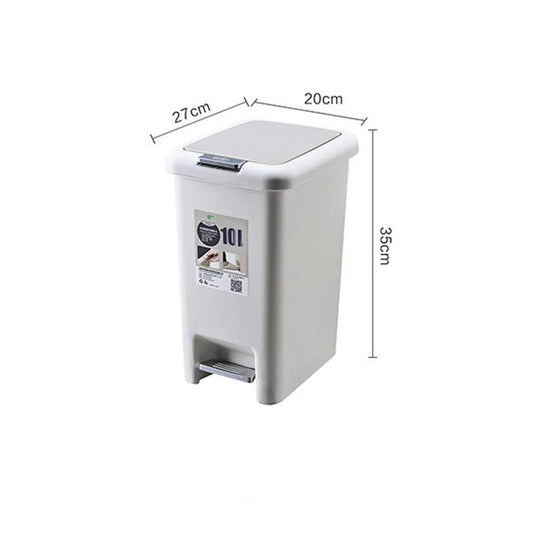 10 L Pedal Bin Trash Can