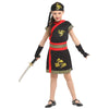 Image of Dragon Kids Ninja Costume Halloween Girls Ninja Costume Ninja Warrior Girls Cosplay