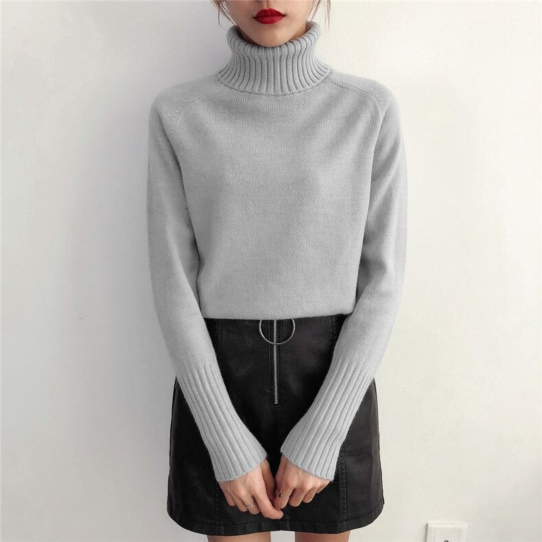 Knitted Women Cashmere Sweater