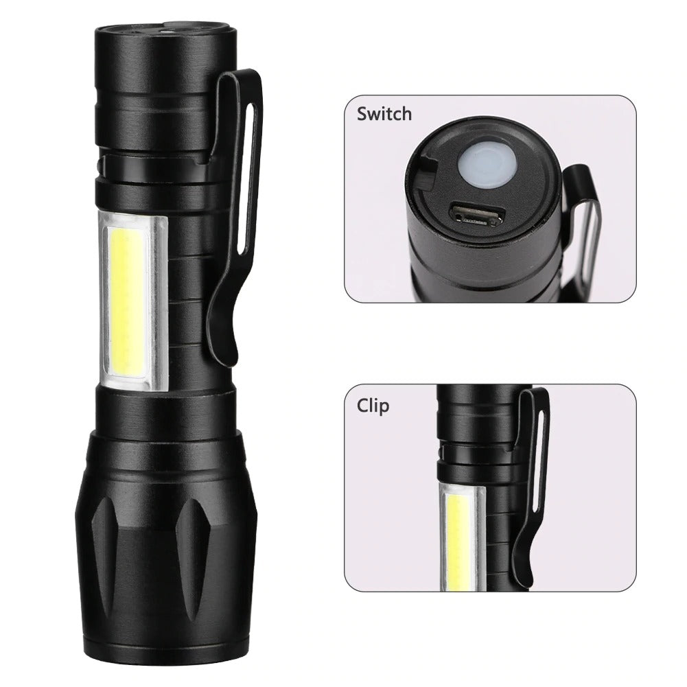Rechargeable Tactical Flashlight 3.0
