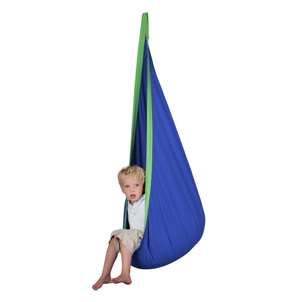 Cotton Child Hammock Chair | Hanging Pod Swing Seat