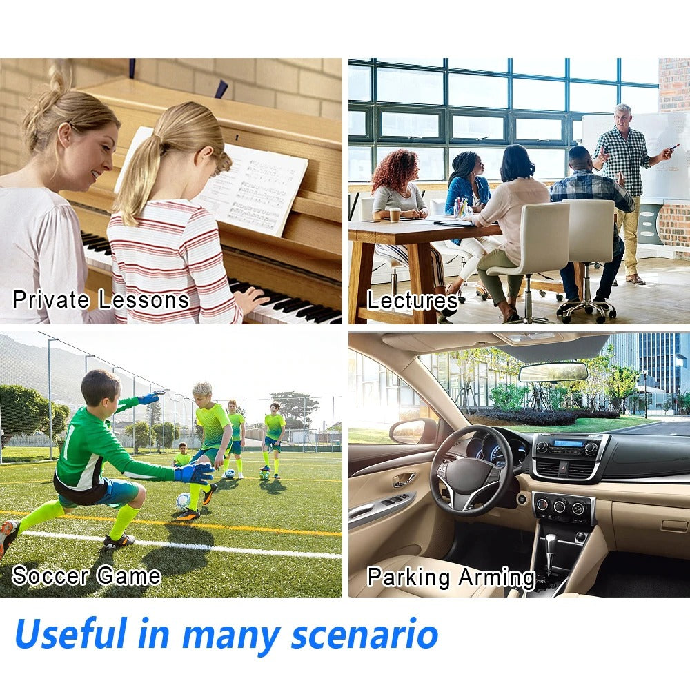 1080P HD WiFi Surveillance Camera Bluetooth Speaker IR Night Vision Motion Activated Security Live View