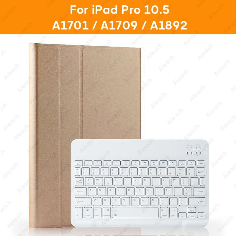 Backlit Keyboard iPad Case 360 Rotatable