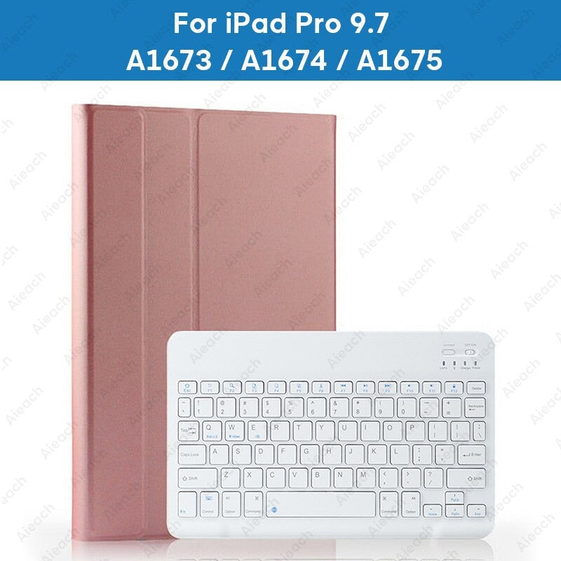 Backlit Keyboard iPad Case 360 Rotatable