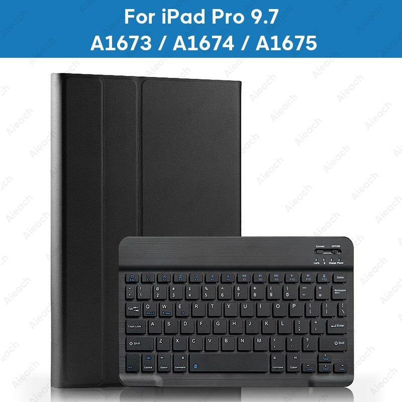 Backlit Keyboard iPad Case 360 Rotatable