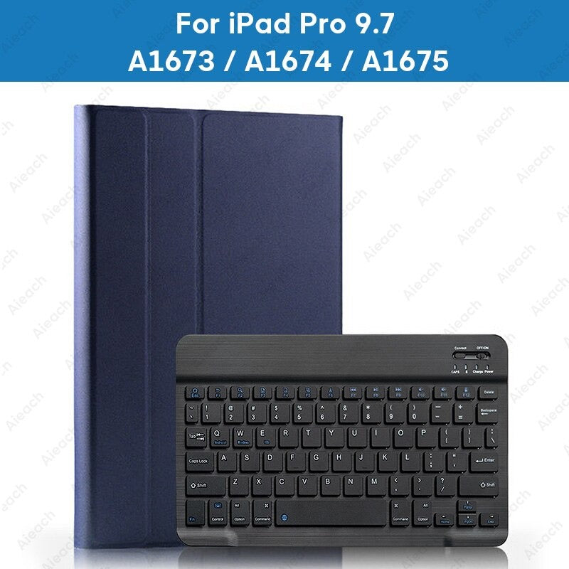 Backlit Keyboard iPad Case 360 Rotatable