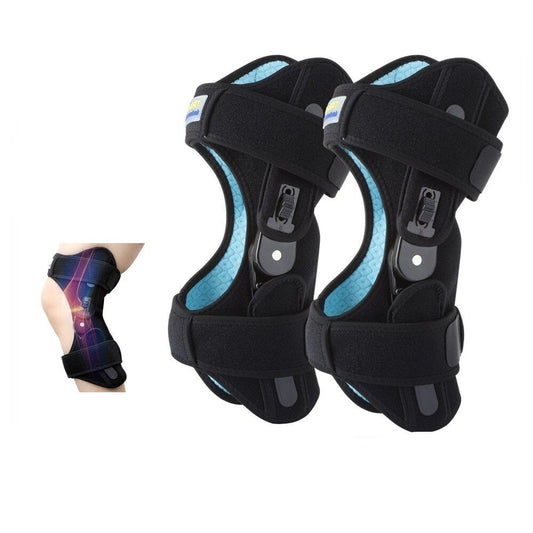 hinged knee brace