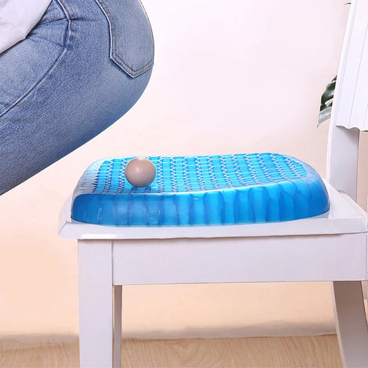 Spinal Alignment Comfort Cushion Elastic Gel Seat Cushion