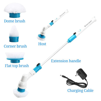 Wireless Electric Turbo Scrub Cleaner Set