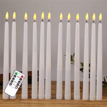 Pack of 12 Flameless Candles with Remote Control Battery Operated Candles Led Candles