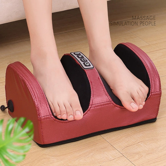 Electric Foot and Leg Massager Shiatsu Foot Massager Machine Plantar Fasciitis Heated Foot Massager