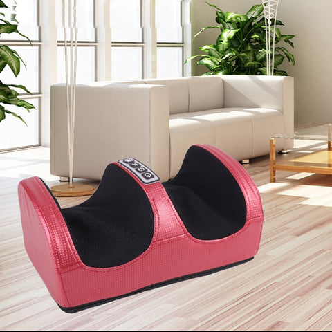 Electric Foot and Leg Massager Shiatsu Foot Massager Machine Plantar Fasciitis Heated Foot Massager