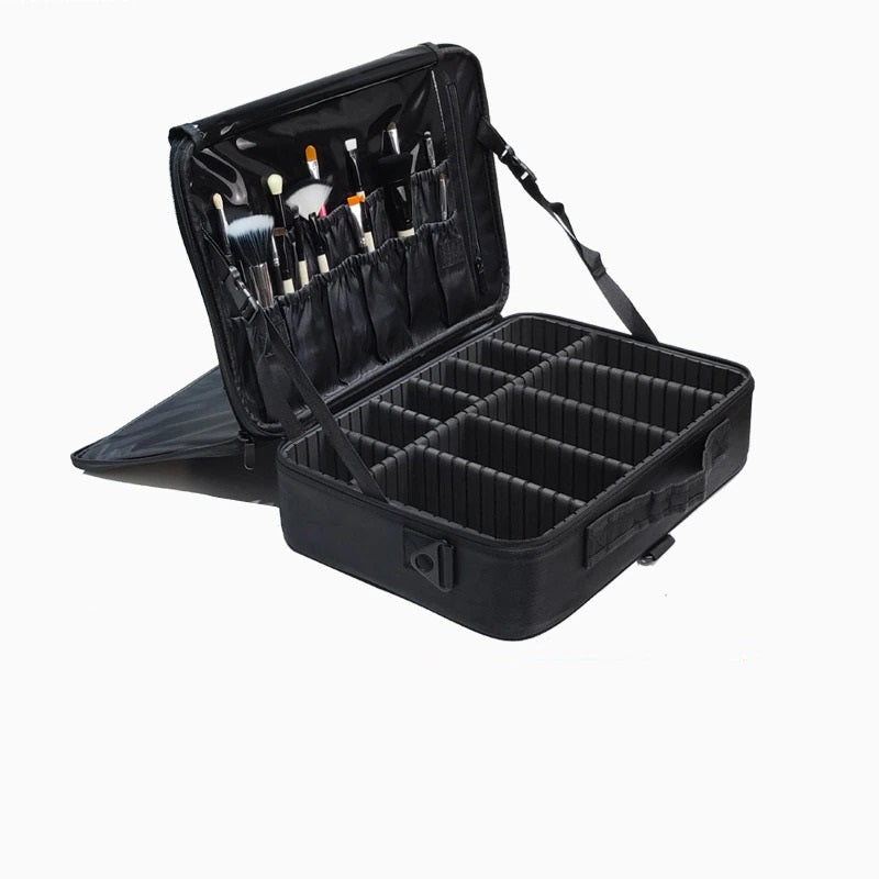 Large Capacity Makeup Travel Case Cosmetic Bag Makeup Travel Organizer Professinal Makeup Travel Bag