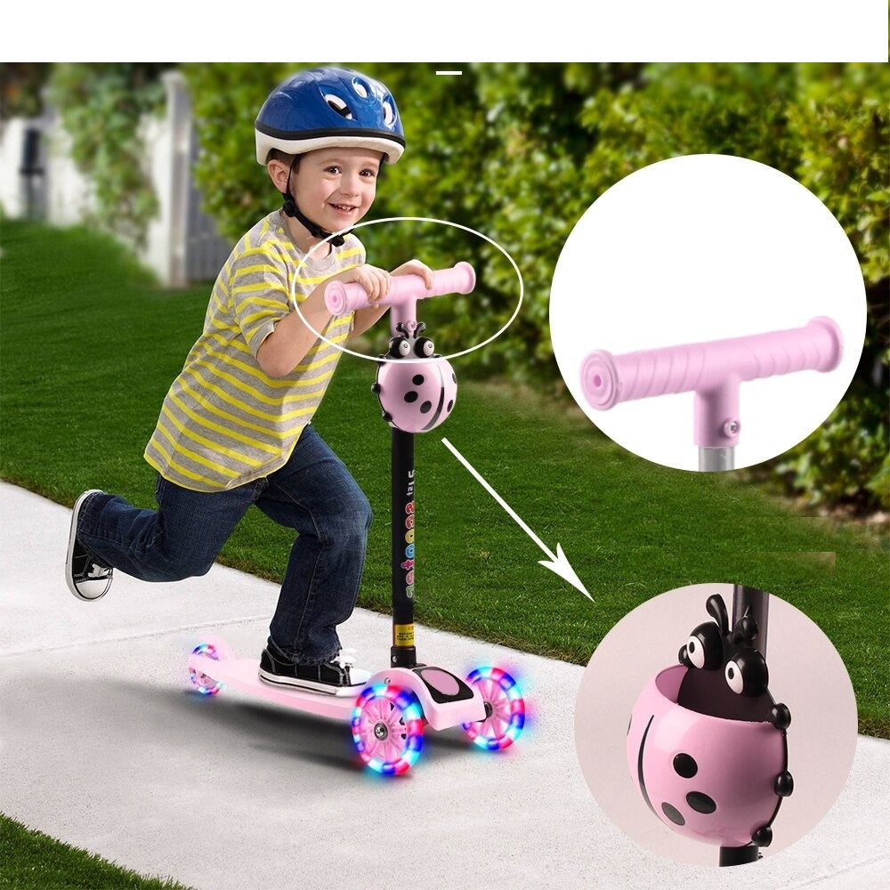 Folding Mini Micro Scooter Adjustable Height Micro Mini Deluxe Scooter ...