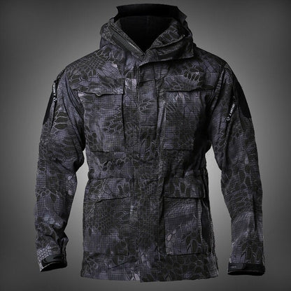 M65 Waterproof Windbreaker Military Field Jacket Camouflage Jacket Men Outdoor Winter Military Jacket Men