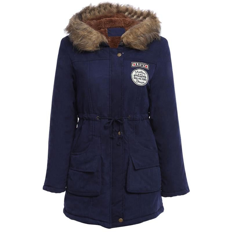 Winter Padded Coat Women Hooded Coat