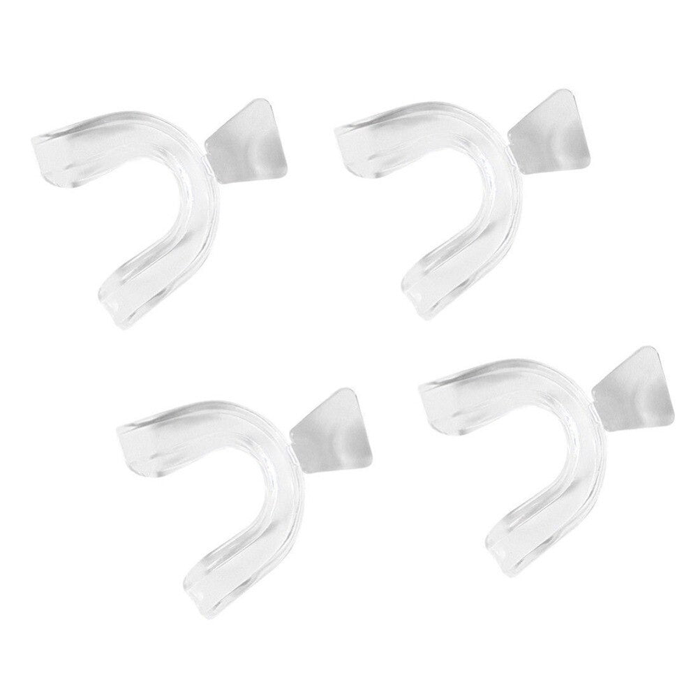 New 4 PCs Silicone Mouth Guard for Sleeping