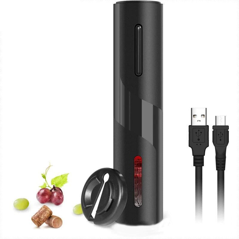 Electric Rechargeable Automatic Wine Opener with USB Charger