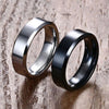Image of Black Tungsten Spinner Ring Spinning Wedding Band