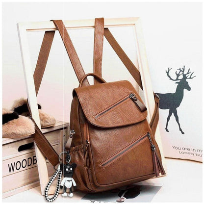 McArthur Cowhide Leather Rucksack