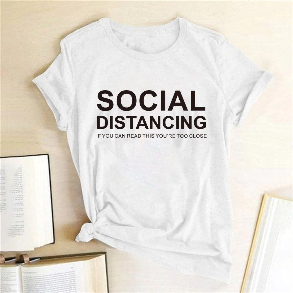 Social Distancing Womens Shirt