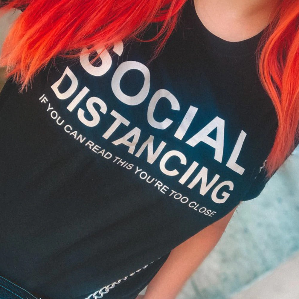 Social Distancing Womens Shirt