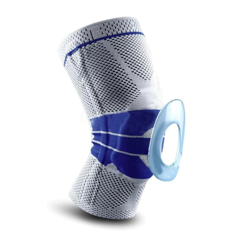 Compression Knee Sleeve - Brace Patella Stabilizer Support (1 Piece) by Eco Brace