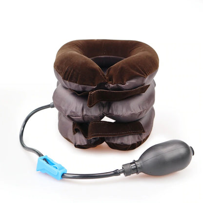 Cervical Traction Device Inflatable, inflatable neck pillow, Air Inflatable Rest Travel Pillow