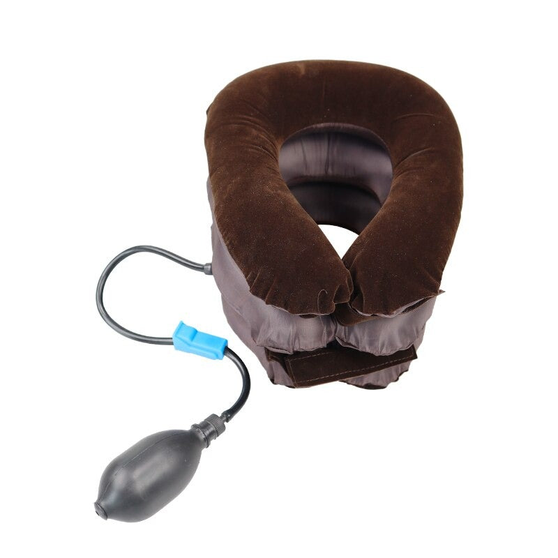 Cervical Traction Device Inflatable, inflatable neck pillow, Air Inflatable Rest Travel Pillow