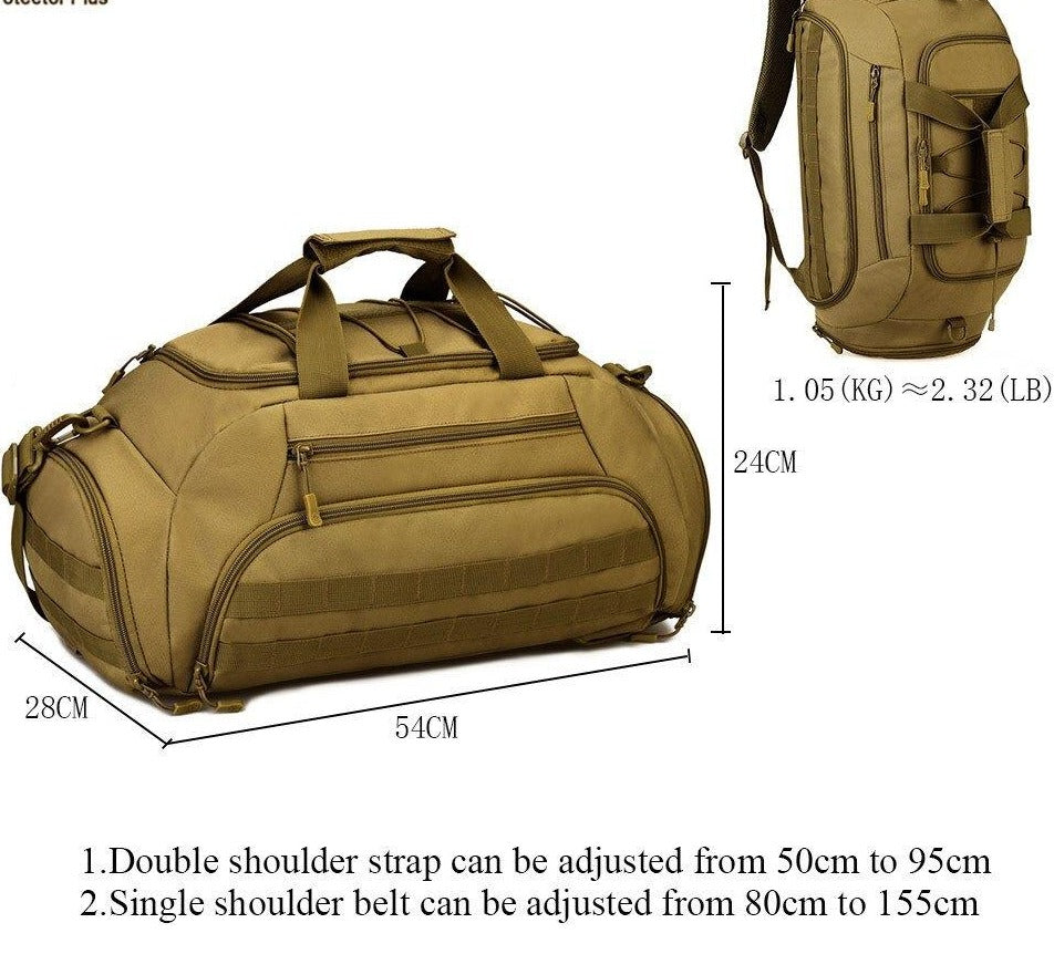 50L Military Tactical Backpack Duffle Bag