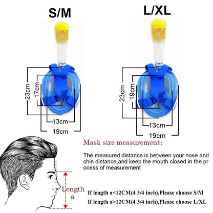 Full Face Snorkel Mask 2020