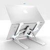 Image of Adjustable Foldable Laptop Stand Desktop Notebook Laptop Riser for desk