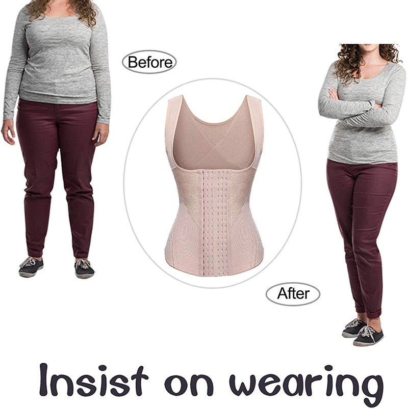 Post Partum Latex Waist Trainer Velcro Fitness Belt Ab Slimming Zipper Neoprene